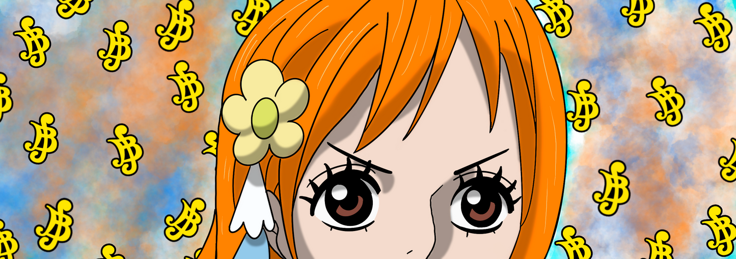 One Piece Peeker Stickers