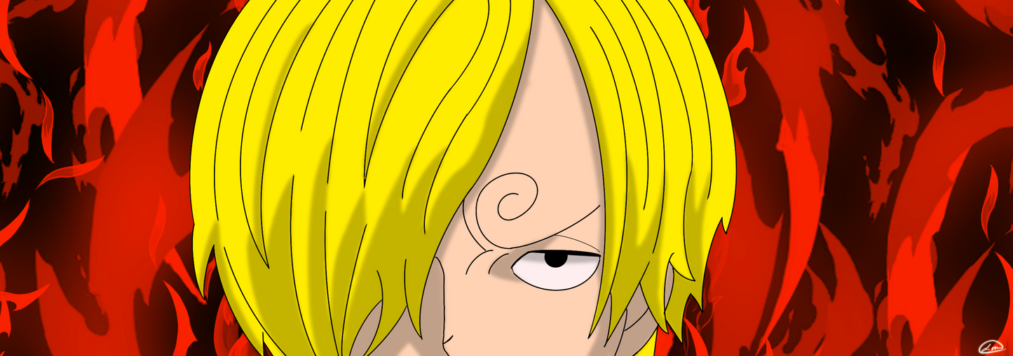 One Piece Peeker Stickers
