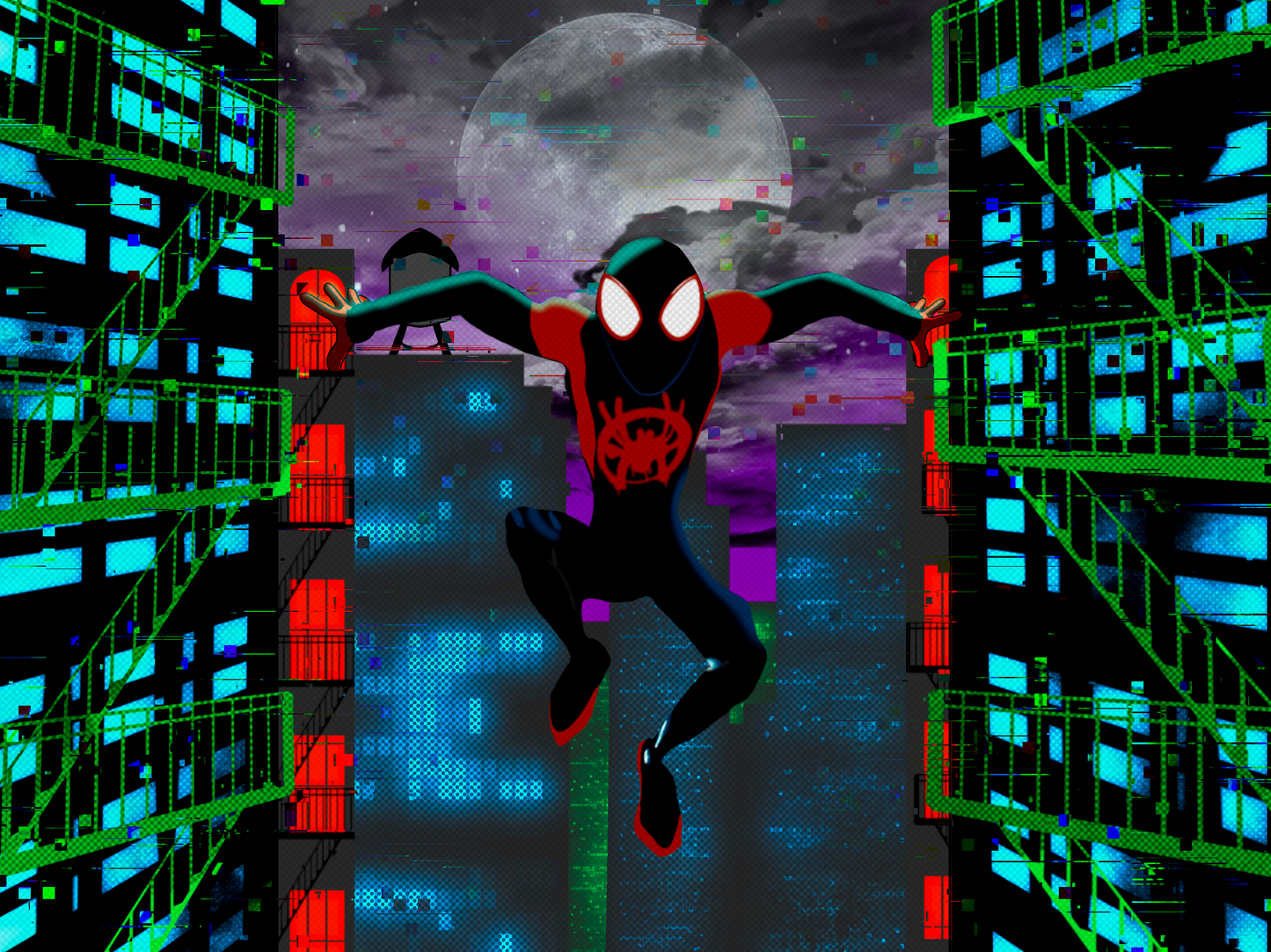 Miles Morales Night City